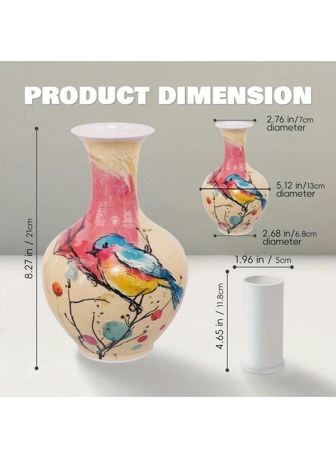 موديل إناء ثلاثي الأبعاد SH1696 طائر إناء زهور فريد للكبار ديكور للمنزل والمكتب هدية - Image 2